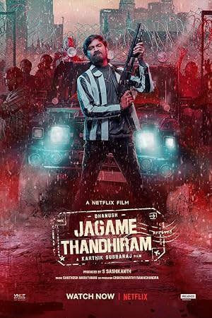 Jagame Thandhiram 2021 (Hindi – Telugu) Dual Audio 480p UnCut HDRip 490MB